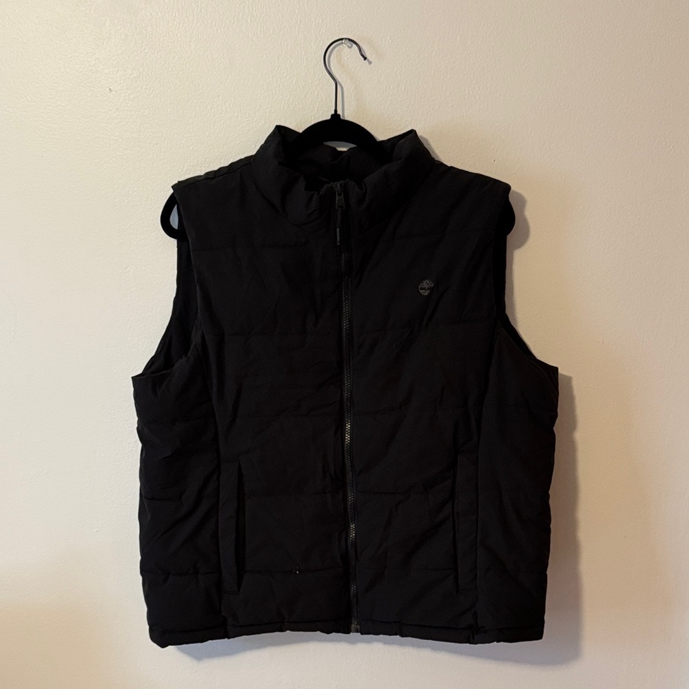 Timberland Quilted Black Vest